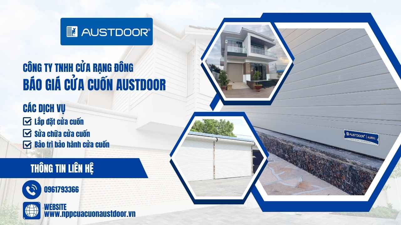 Báo giá cửa cuốn austdoor