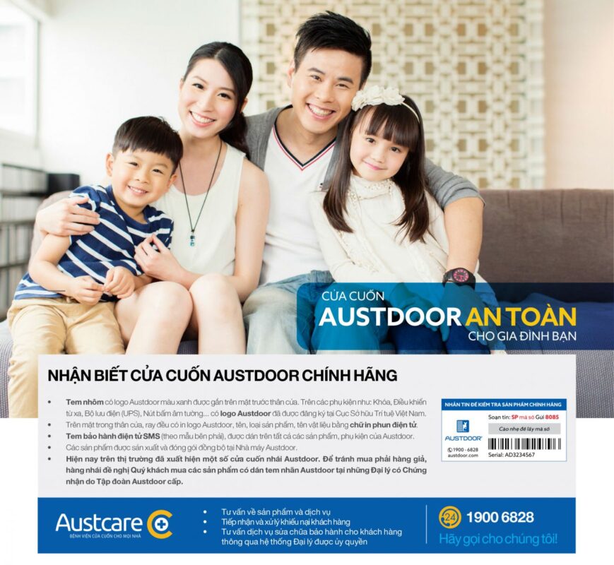 Hướng Dẫn Nhận Diện Cửa Cuốn Austdoor Chính Hãng
